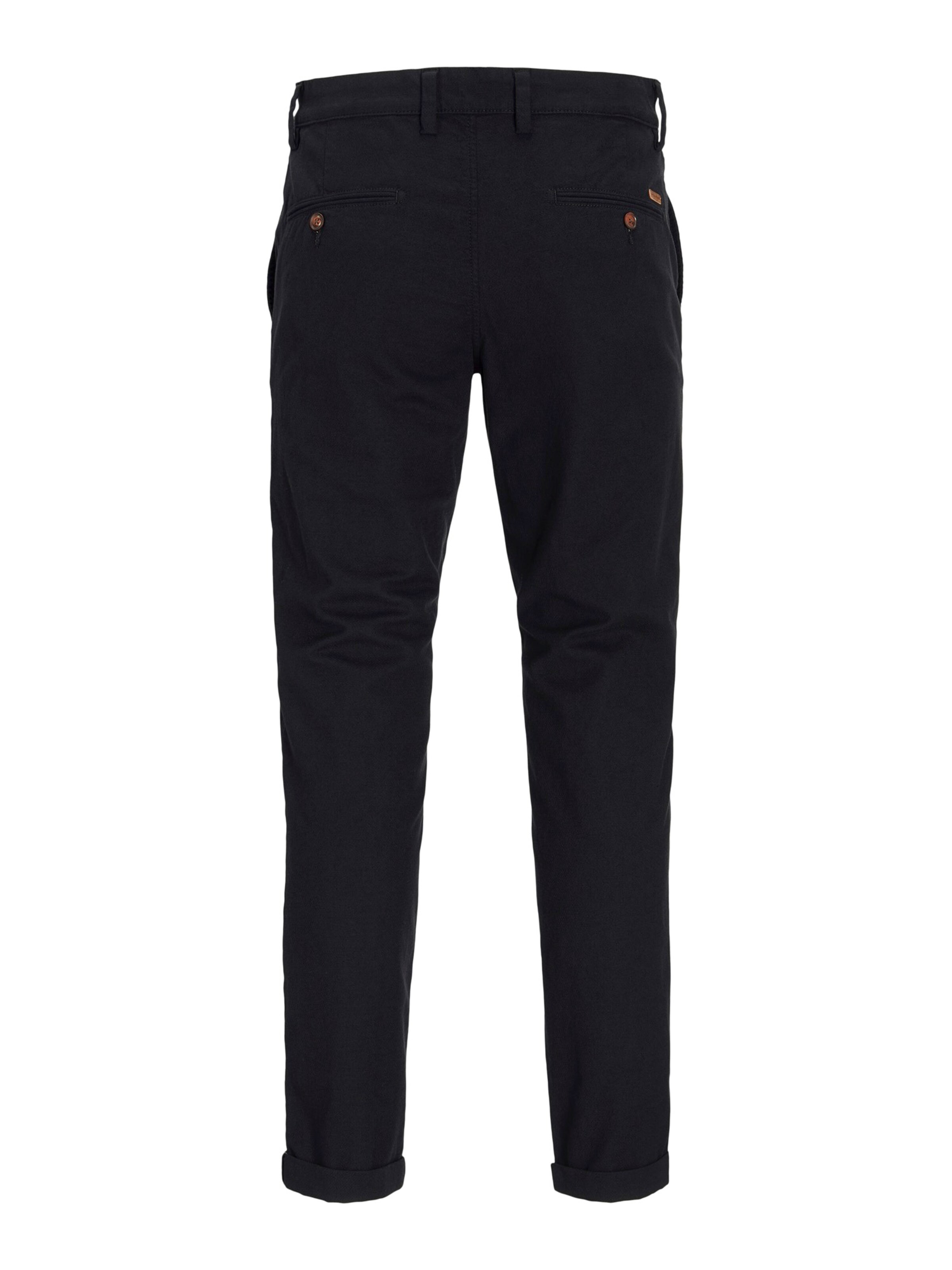 JACK & JONES Slim fit Chino trousers 'JWHMARCO FURY' in Black