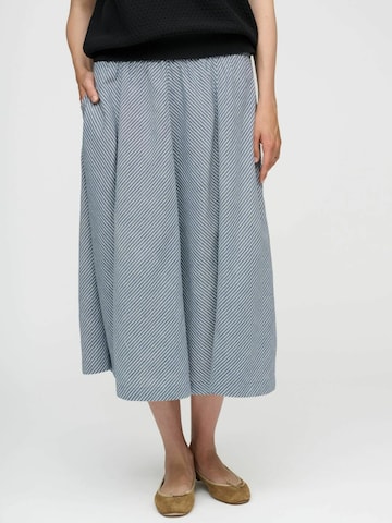 moshi moshi mind Skirt ' pin ' in Blau: Vorderseite