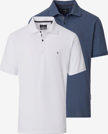 CASAMODA Shirt 'Basic' in Blau: Vorderseite