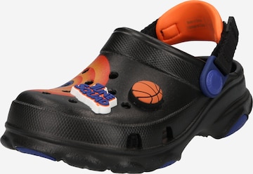 Crocs Sandale in Schwarz: front