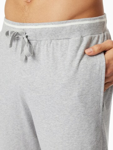 Pantalon de pyjama ' Mix + Relax ' SCHIESSER en gris