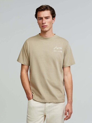Scalpers Shirt in Beige: Vorderseite