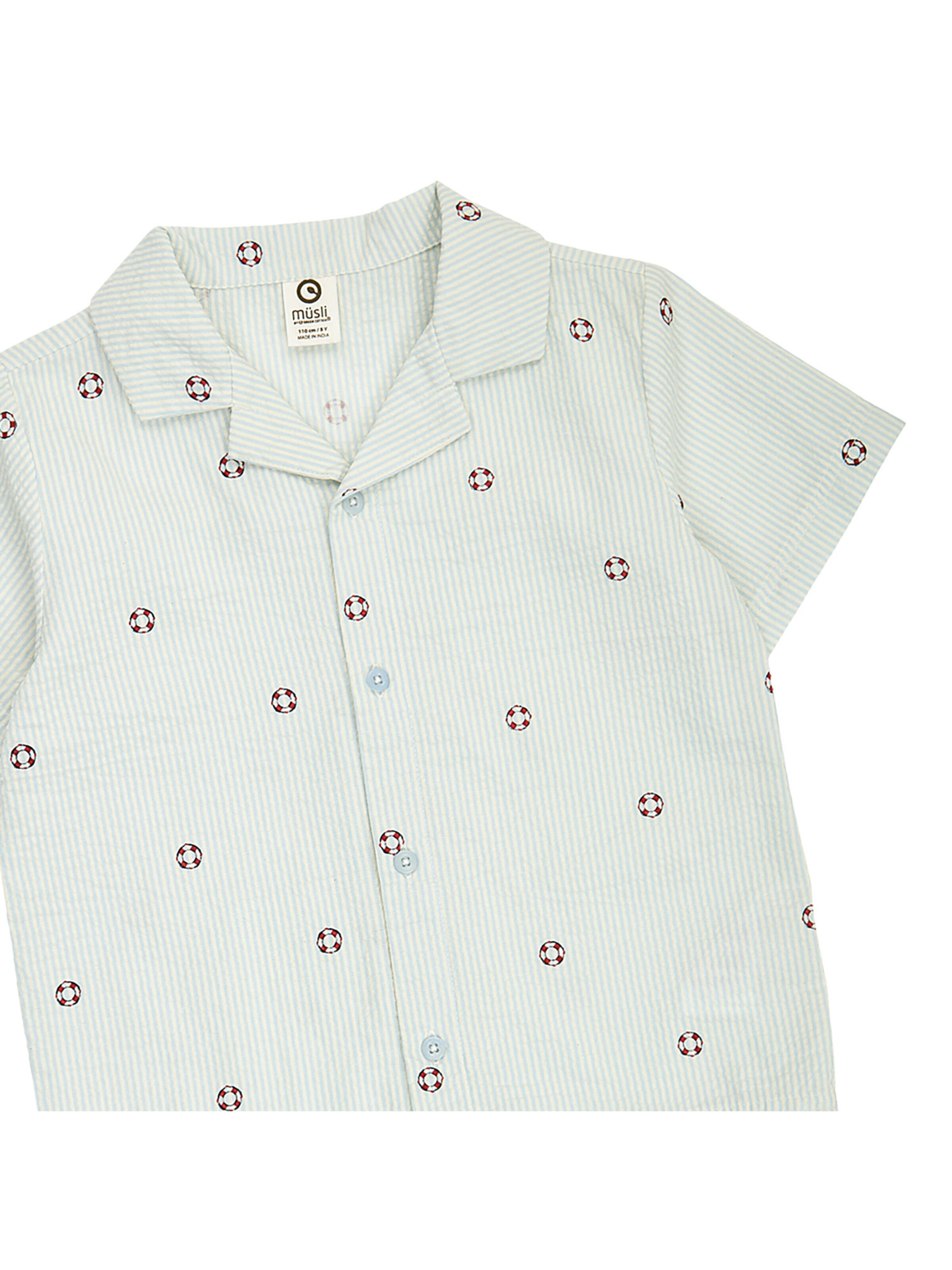 Regular fit Camicia ' 1517004100 ' di Müsli by GREEN COTTON in beige