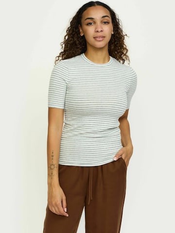 Soft Rebels Top ' SRFenja ' in Grey: front