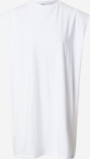 NA-KD Avara lõikega kleit valge, Tootevaade