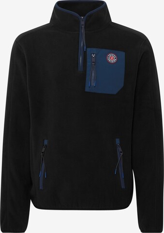 FQ1924 Fleece Jacket 'Lucas' in Black: front