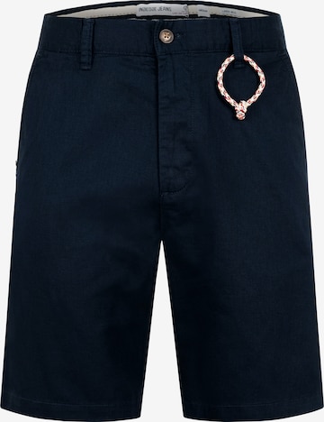 INDICODE JEANS Chino 'Melio' in Blauw: voorkant