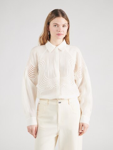 Copenhagen Muse Blouse 'MOLLY' in Beige: front
