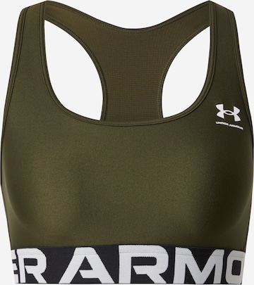 Reggiseno sportivo 'Authentics' di UNDER ARMOUR in verde: frontale