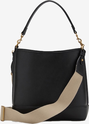 Sac bandoulière 'Isolda' MANGO en noir : devant
