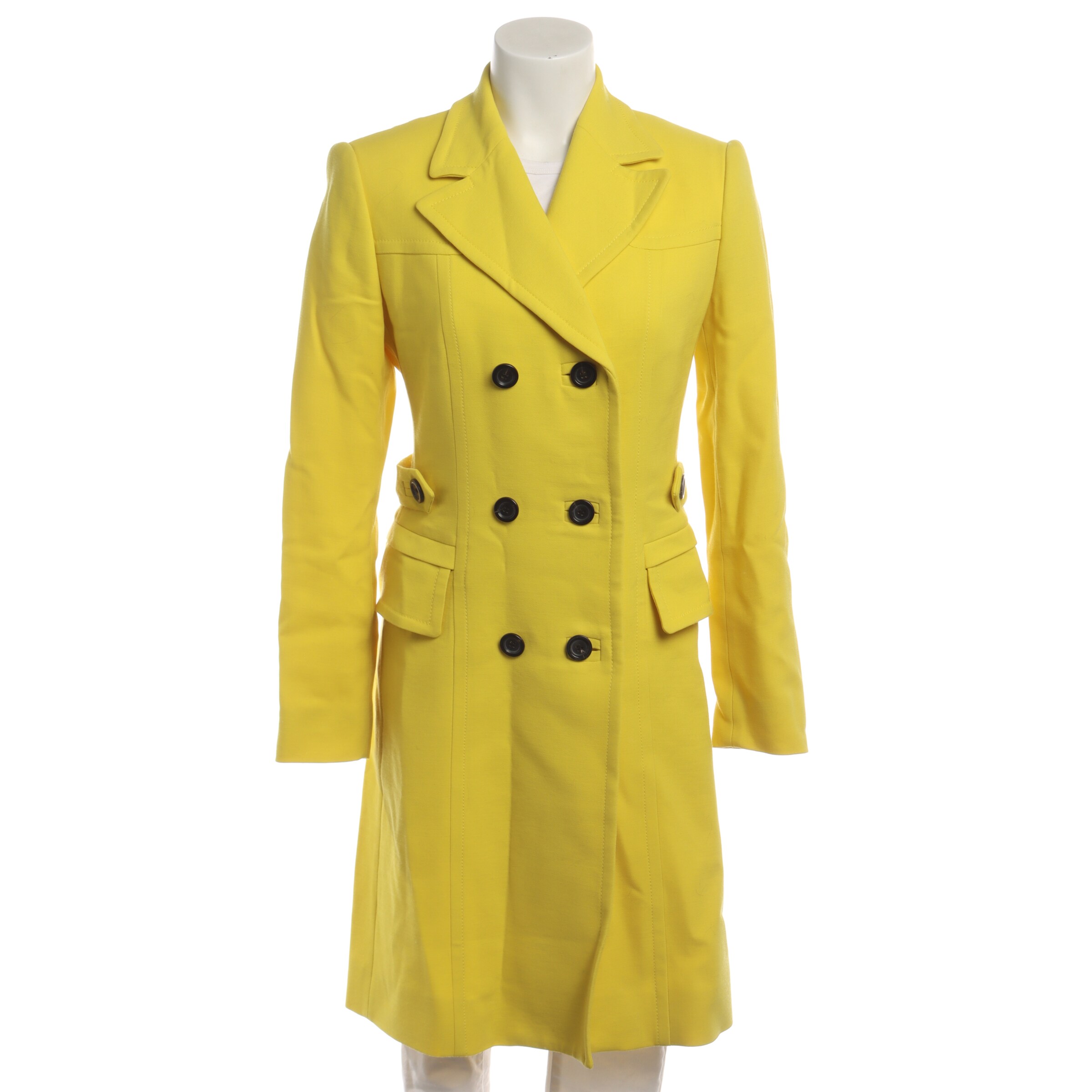 Marc Cain Jacket & Coat in S in Yellow: front