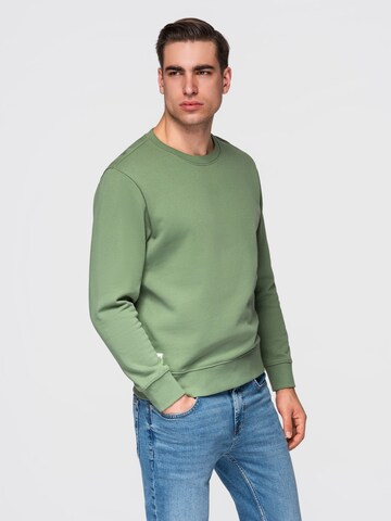 Sweat-shirt 'OM-SSBN-0271' Ombre en vert : devant
