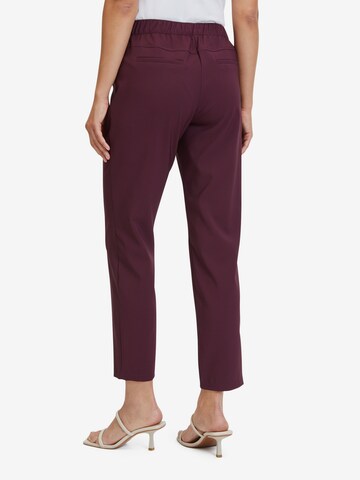 Coupe slim Pantalon Betty Barclay en violet