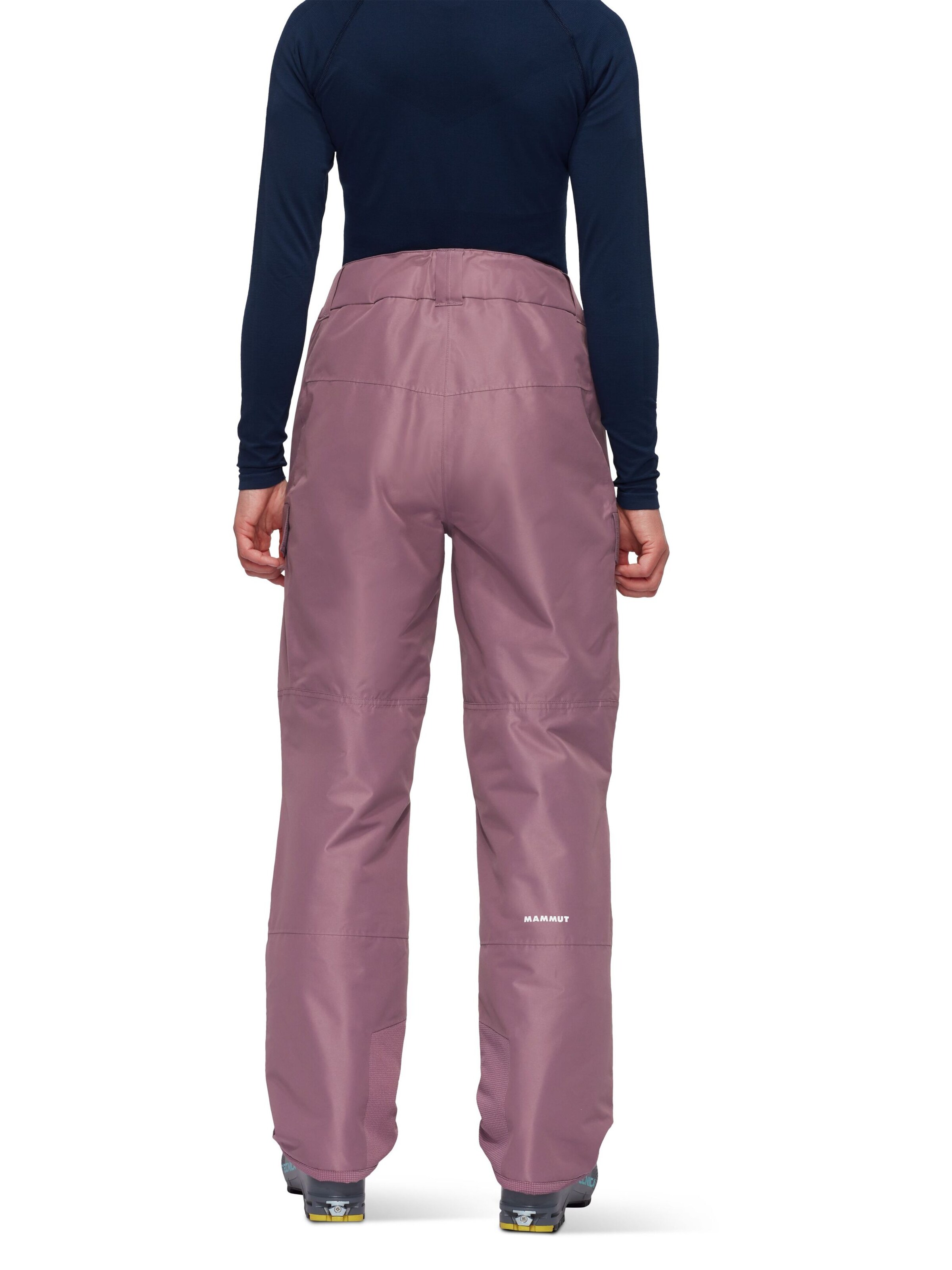 MAMMUT Regular Outdoor Pants 'Fall Line HS Thermo' in Purple