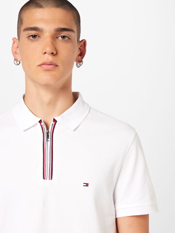 TOMMY HILFIGER Poloshirt in Weiß