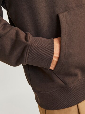 JACK & JONES Sweatshirt 'JJUrban Egde' in Brown