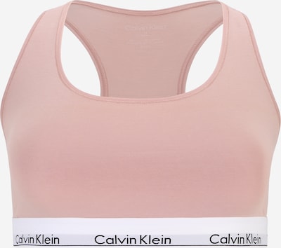 Calvin Klein Underwear Plus Krūšturis, krāsa - pasteļlillā / pūderis / melns / balts, Preces skats