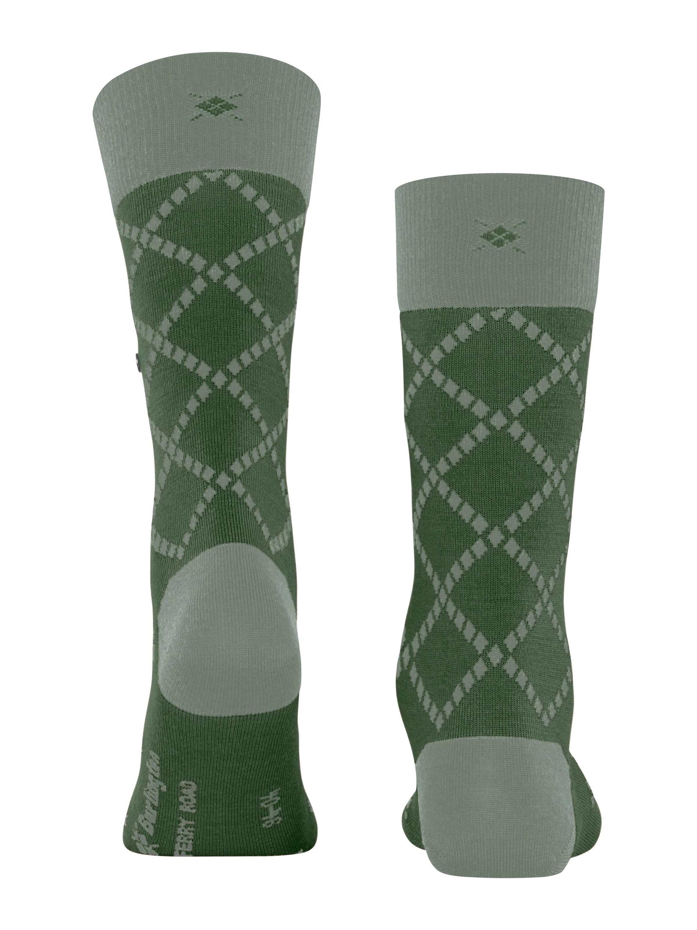 BURLINGTON Socks 'Ferry Road' in Green