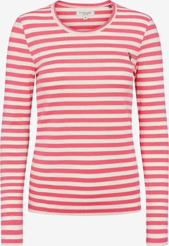 U.S. POLO ASSN. Paita 'Chanett' värissä vaaleanpunainen: etupuoli