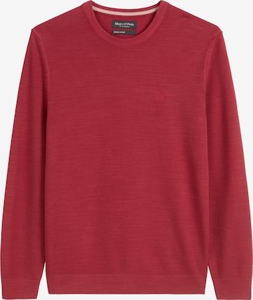 Pull-over Marc O'Polo en rouge : devant