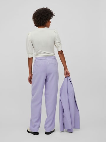 VILA Regular Pants in Purple