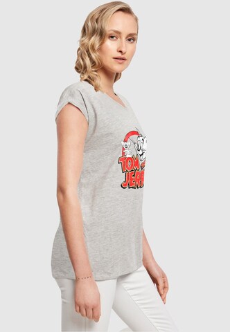 ABSOLUTE CULT T-Shirt 'Tom and Jerry' in Grau