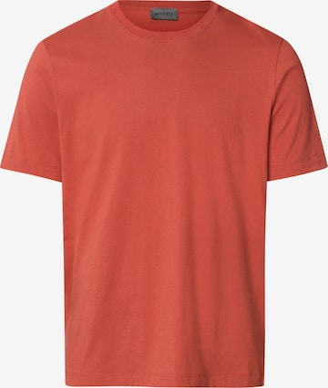 Hanro Shirt ' Living Shirts ' in Red: front