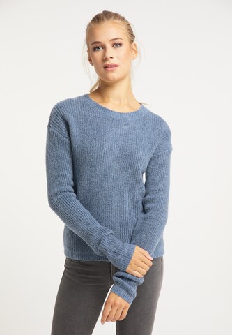 usha BLUE LABEL Pullover in Blau: predná strana