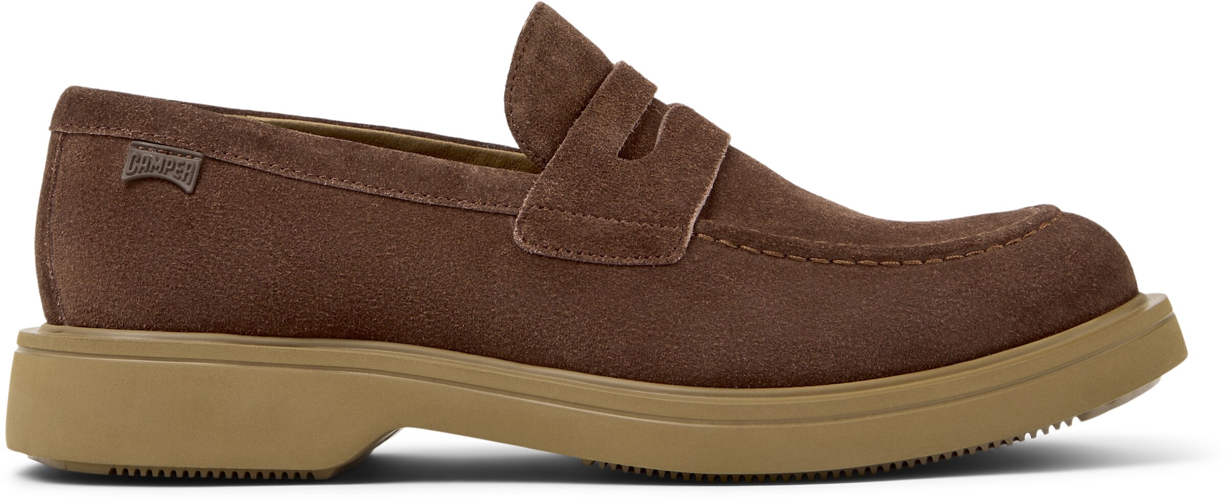 CAMPER - Mocassins 'Norman' em castanho