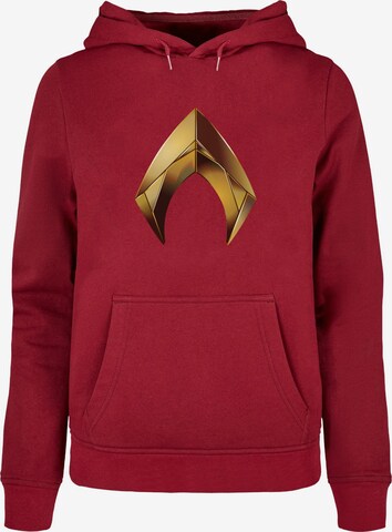 ABSOLUTE CULT Sweatshirt 'Aquaman' in Rood: voorkant