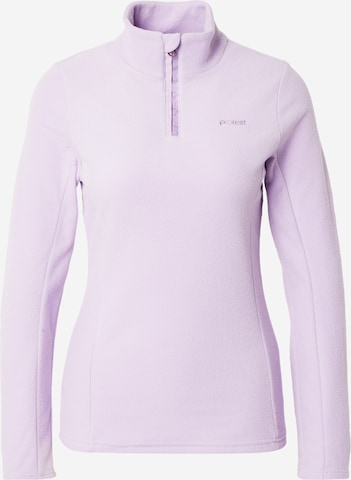 PROTEST Sportpullover 'PRTRemutez' in Lila: Vorderseite