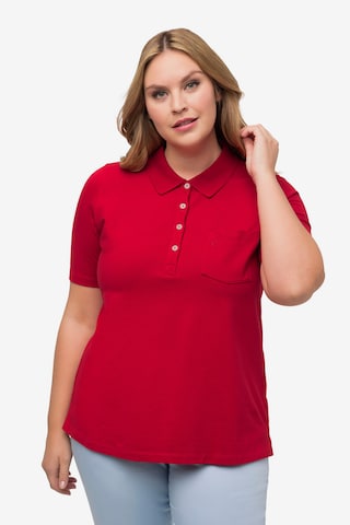 Ulla Popken Shirt in Rood: voorkant