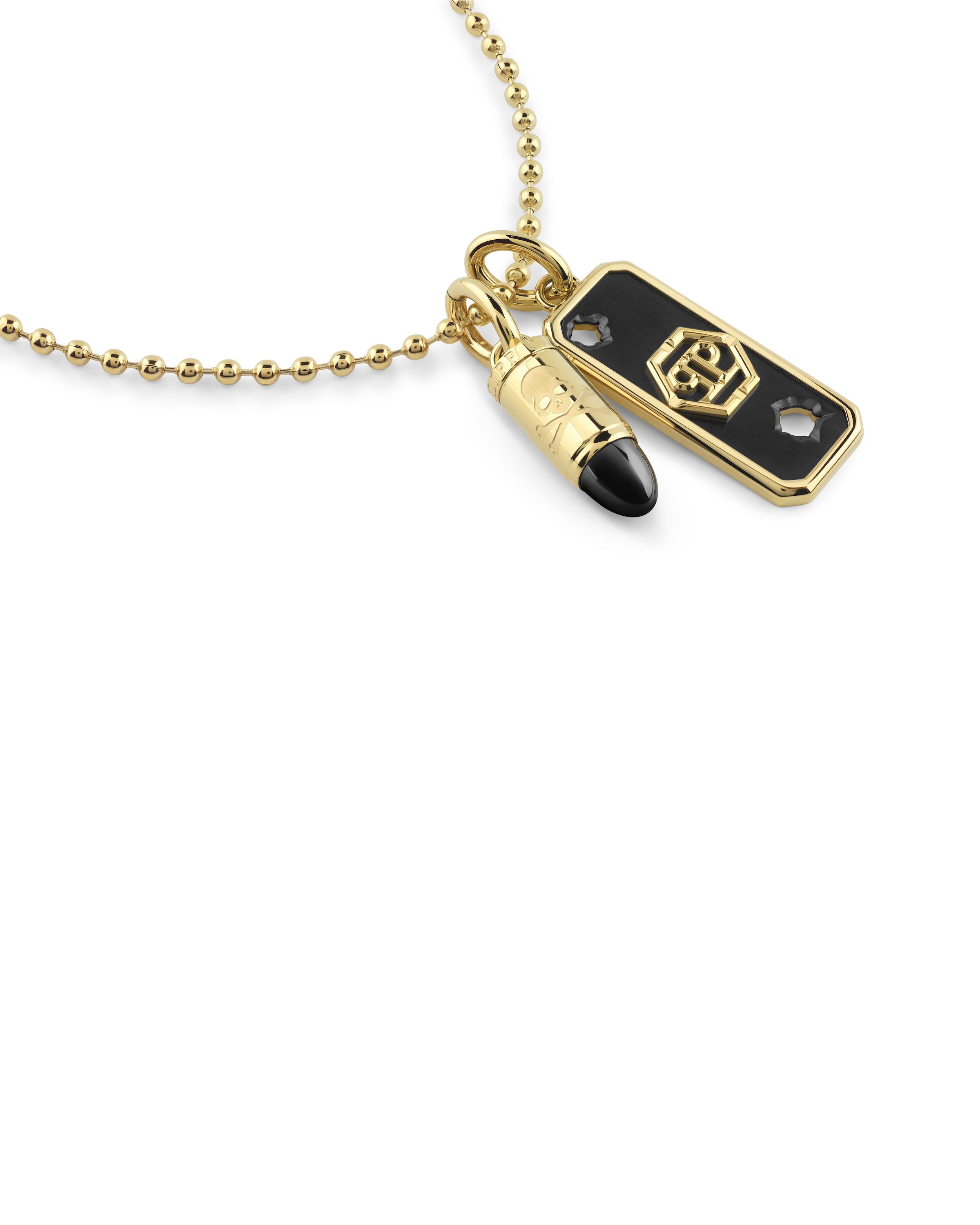 Collana 'Plein Bullet' di Philipp Plein Jewellery in oro