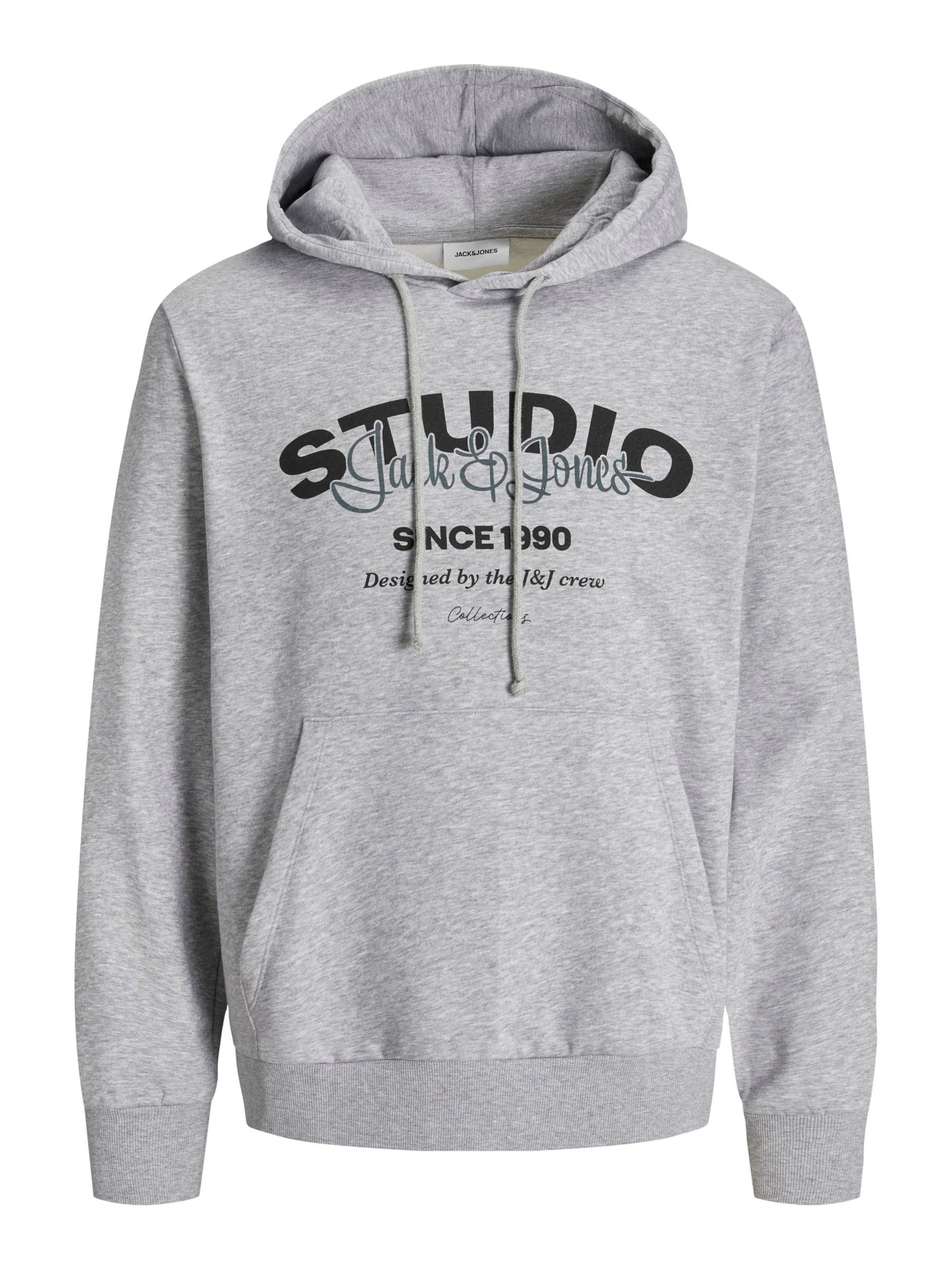 JACK & JONES Sweatshirt 'JJYUKI' i grå