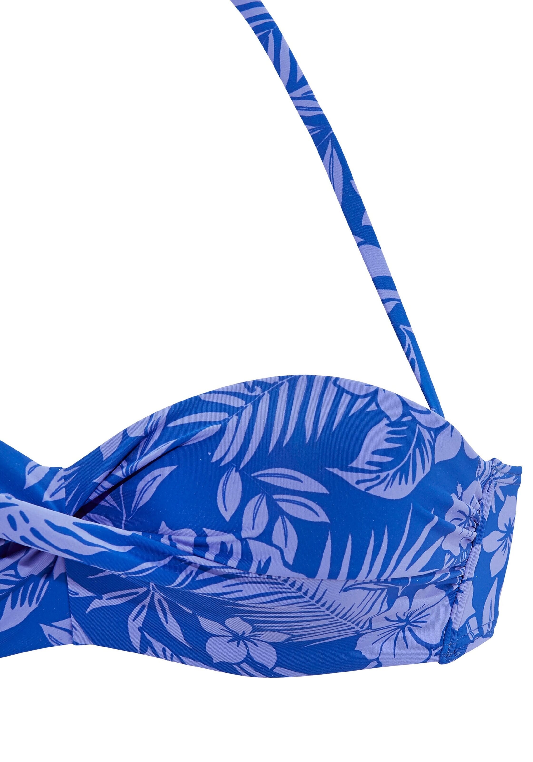 VENICE BEACH Μπαντό Τοπ μπικίνι σε μπλε