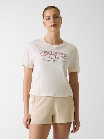 GUESS Shirt in White: front