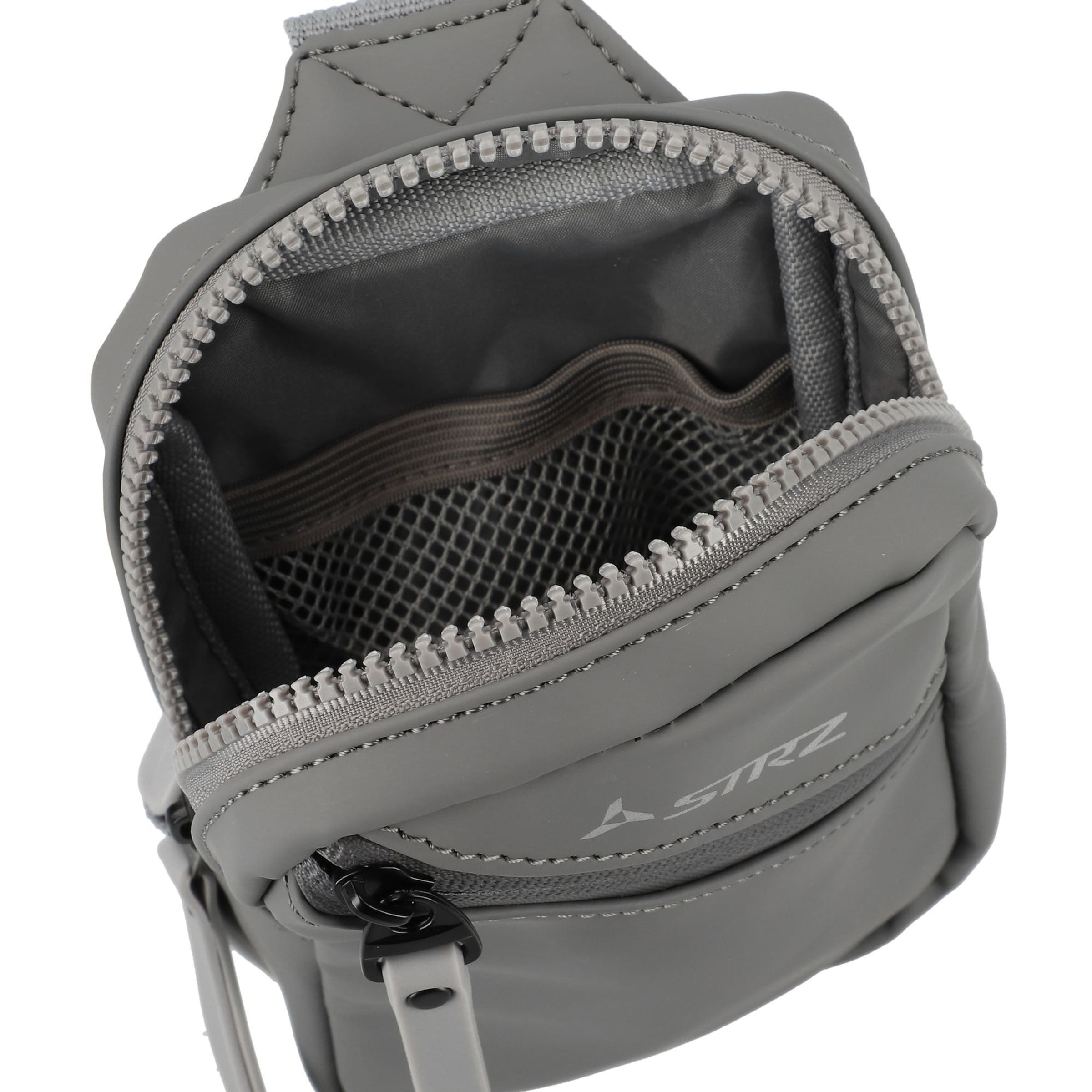 Borsa a tracolla di Polestream (STRZ) in grigio