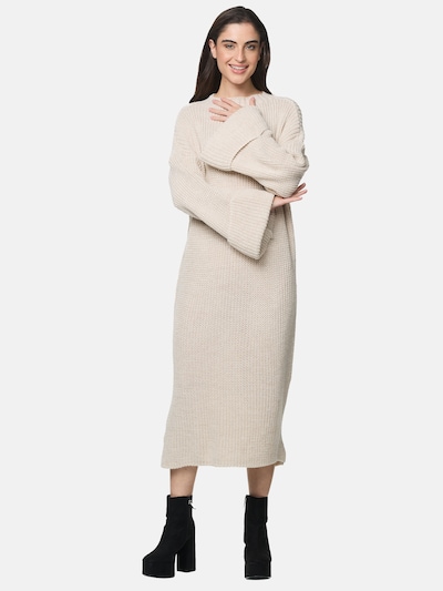 Elara Kleid in kitt, Produktansicht