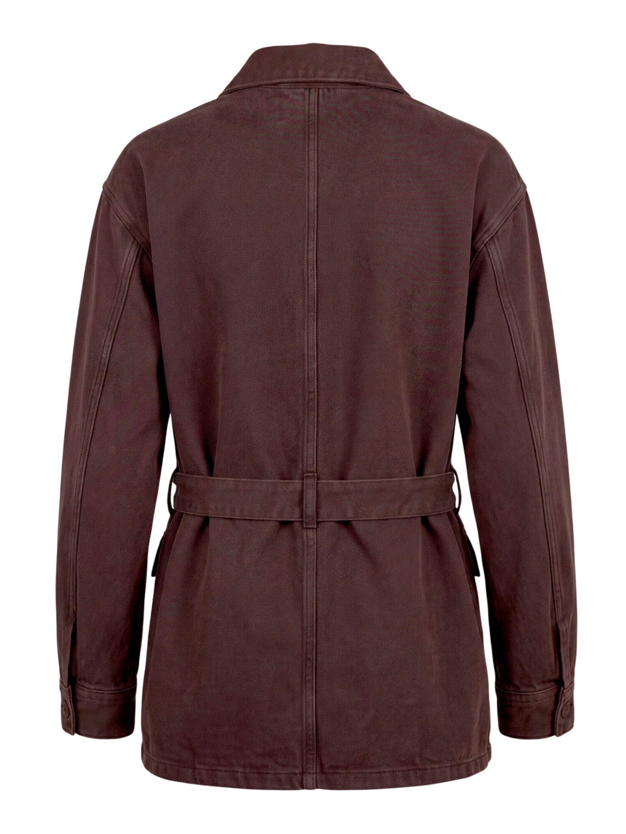 Veste mi-saison zero en marron