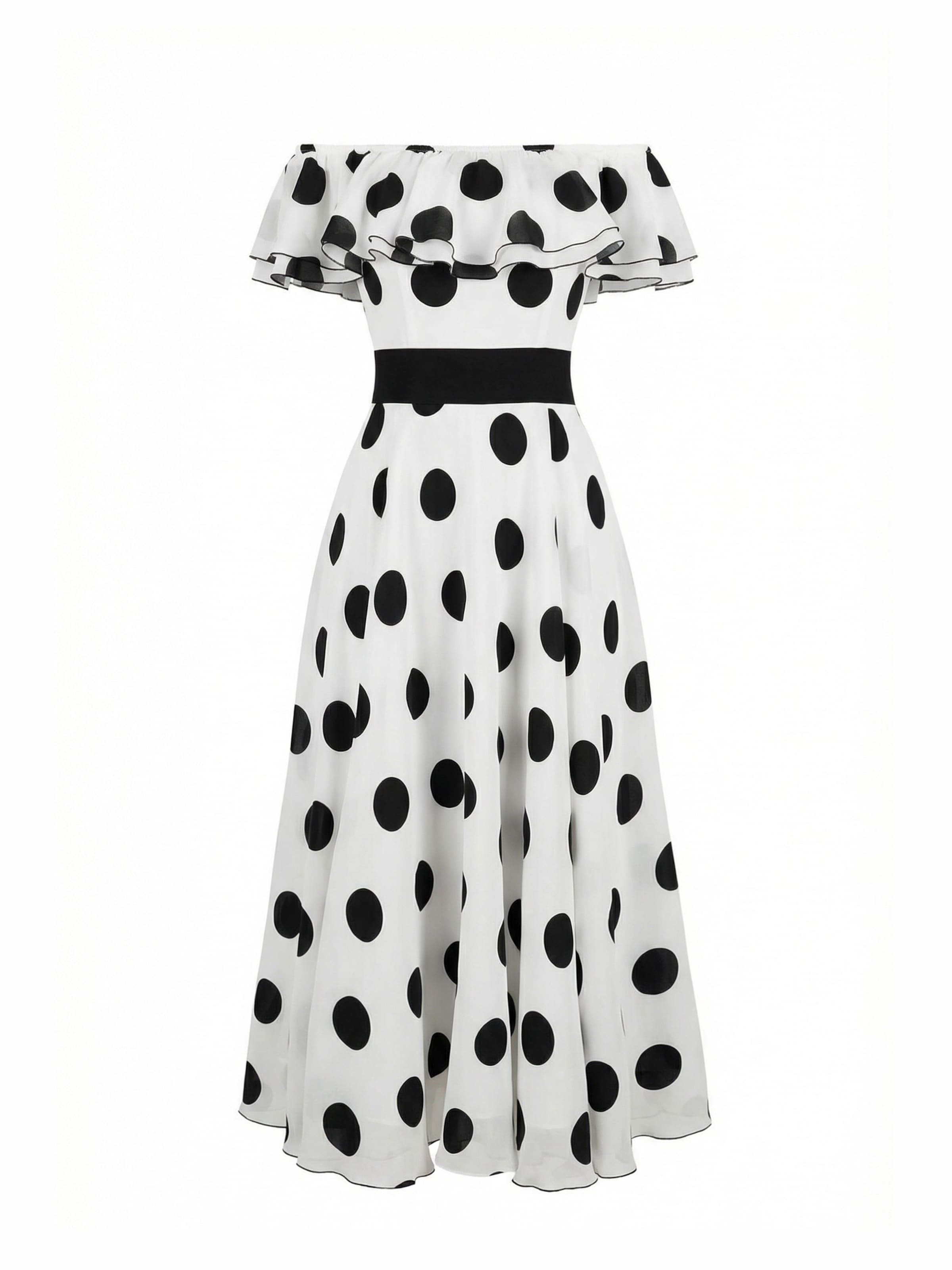 MATSOUR’I Cocktail Dress 'Scarlett Midi' in White: front