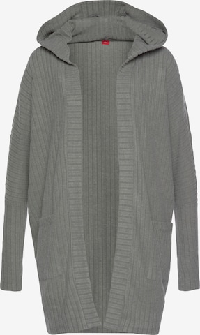 s.Oliver Knit Cardigan in Grey: front