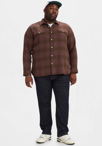 Levi's® Plus Regular Jeans in Brown: front