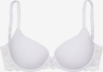 Invisible Soutien-gorge LASCANA en blanc : devant