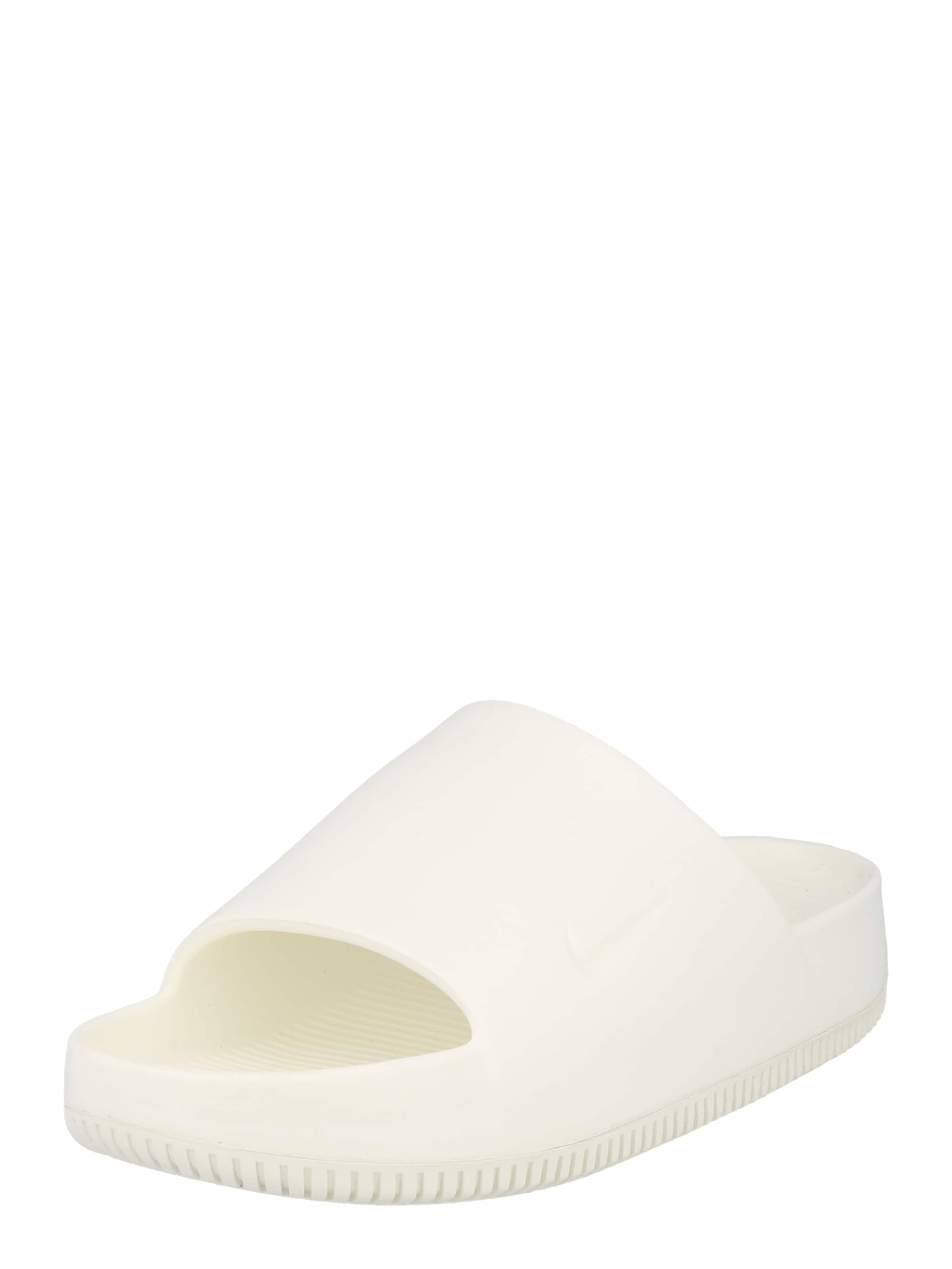 Saboți 'Calm' de la Nike Sportswear pe bej: față