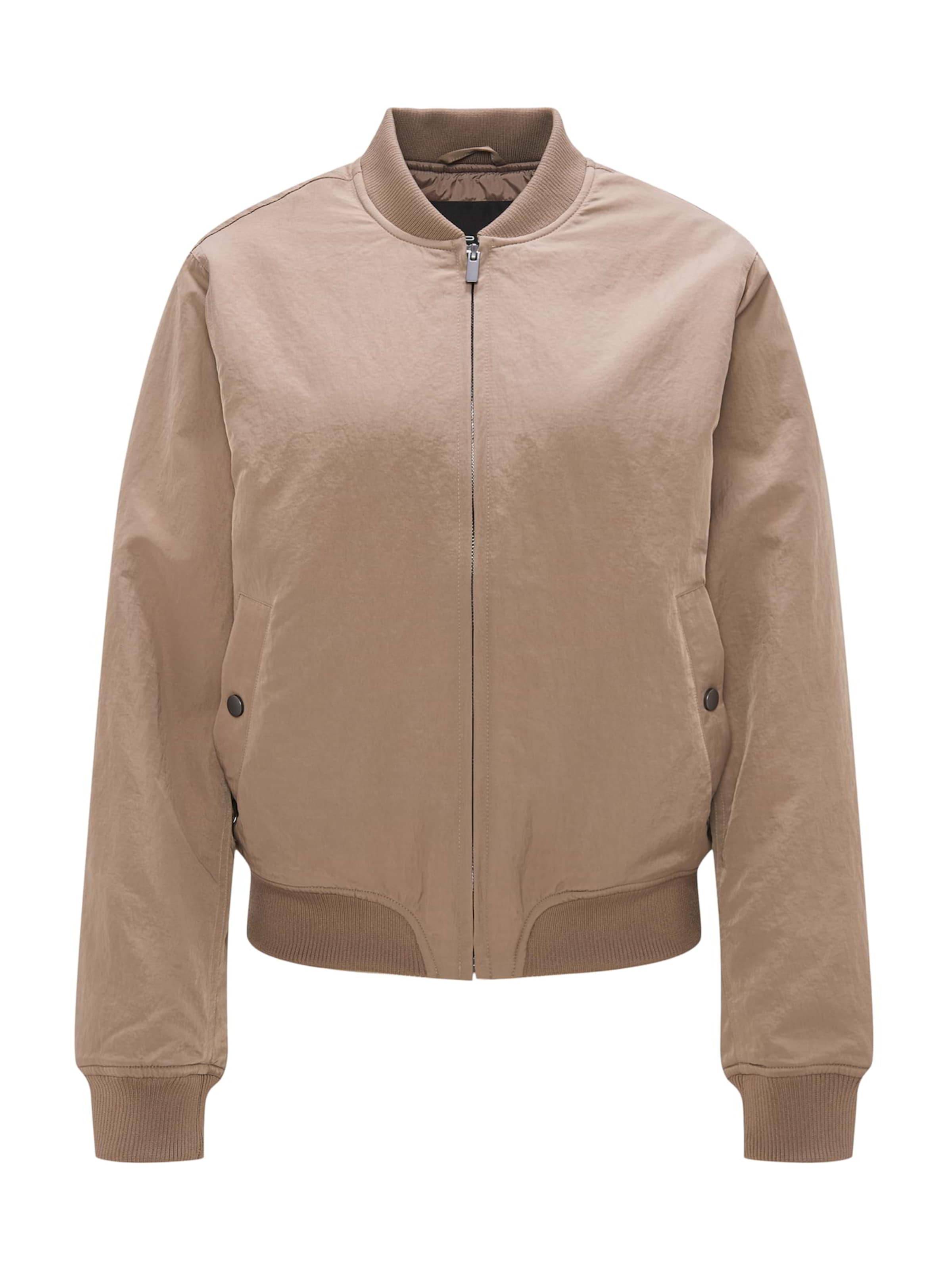 Geacă de primăvară-toamnă 'Haru' de la OPUS pe bej: față