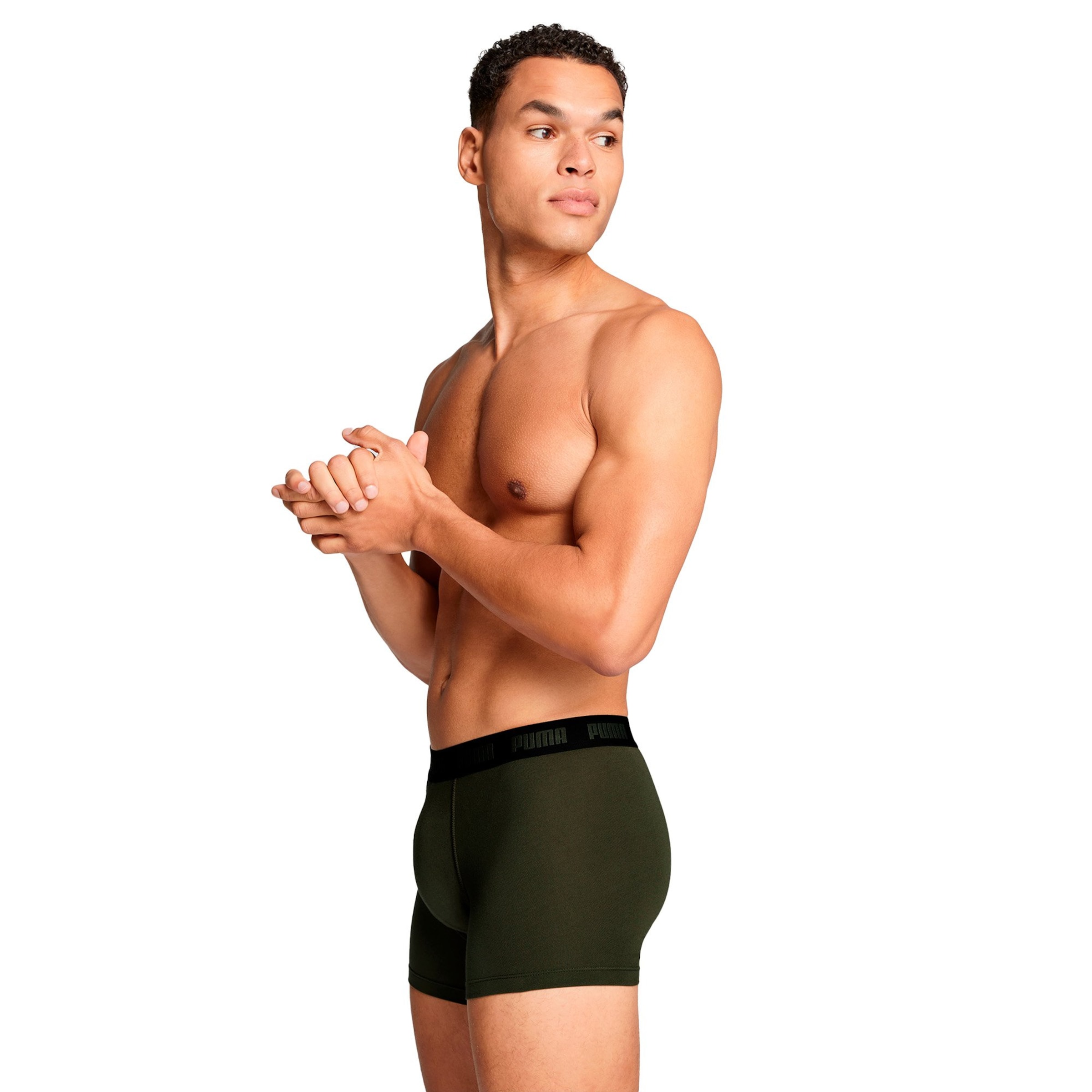 Boxers PUMA en vert