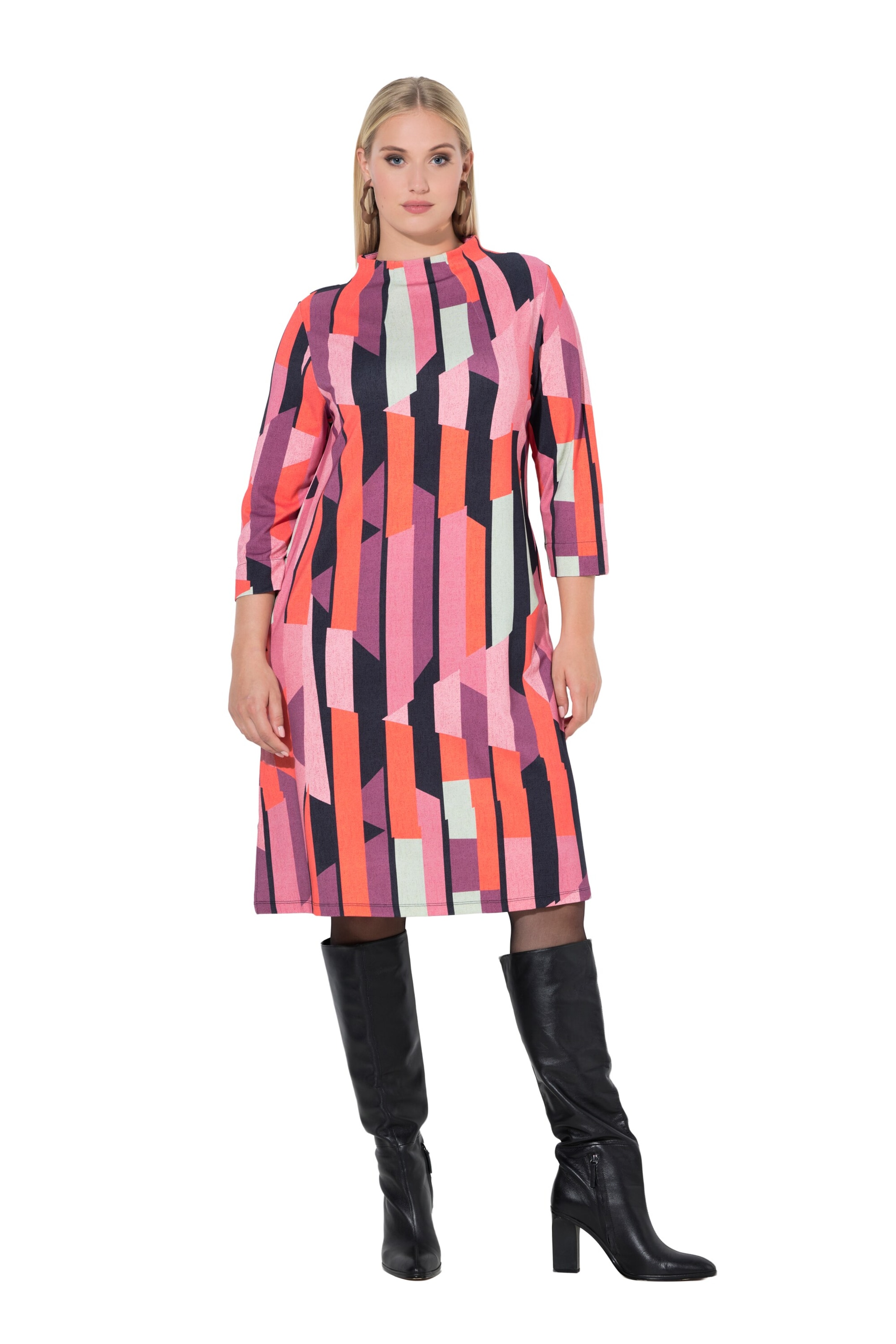 Ulla Popken Jurk in Roze