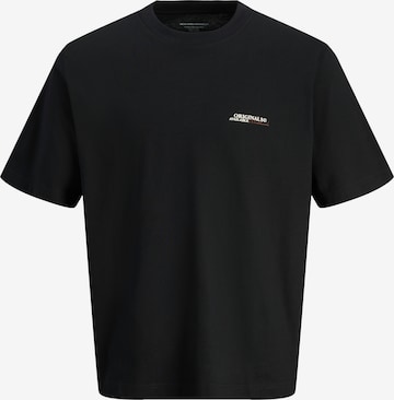 T-Shirt 'JORIslington' Jack & Jones Plus en noir : devant