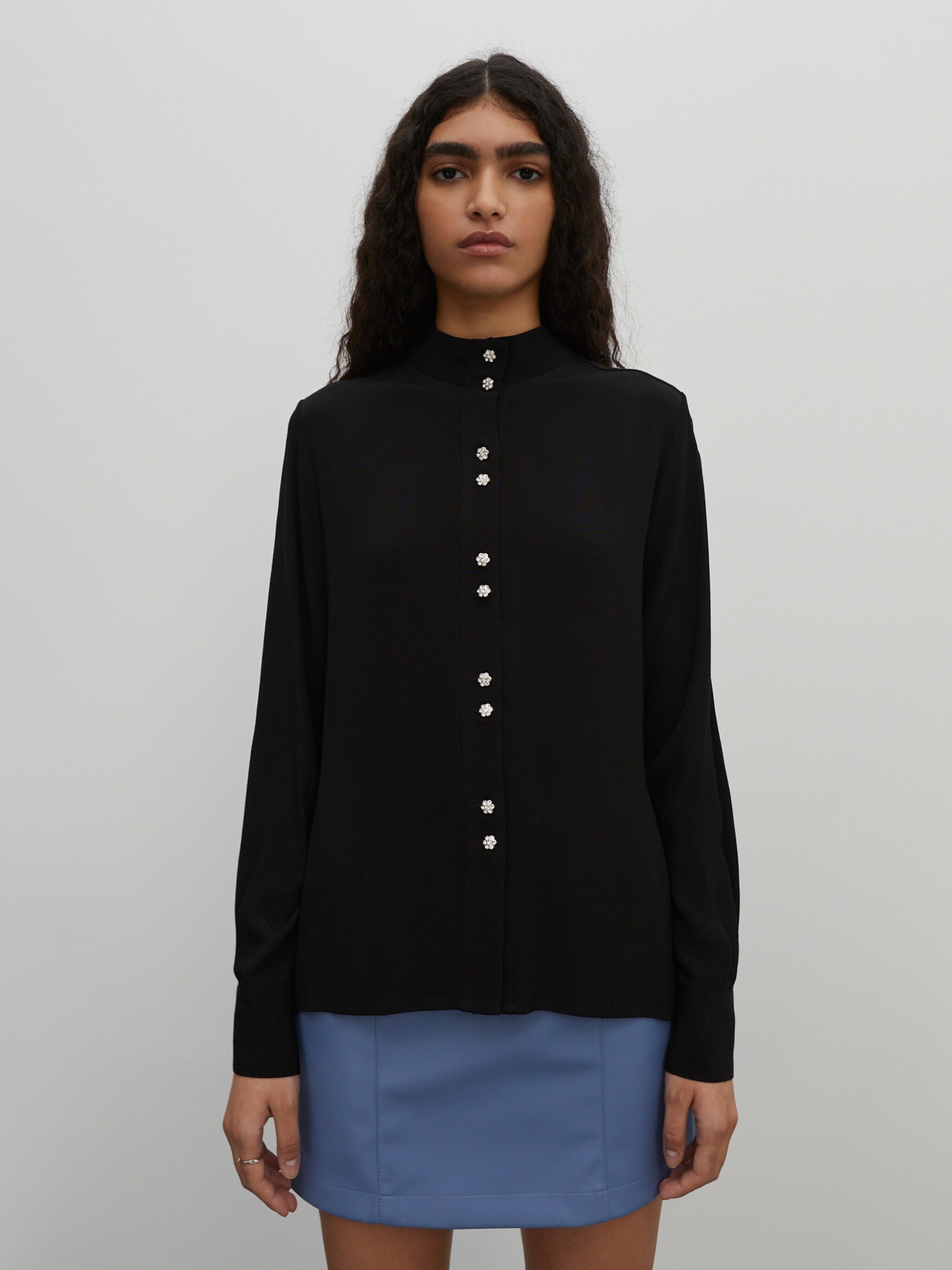 EDITED Producten Blouse 'Lise' Zwart