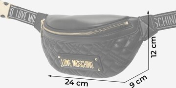 Sacs banane Love Moschino en noir